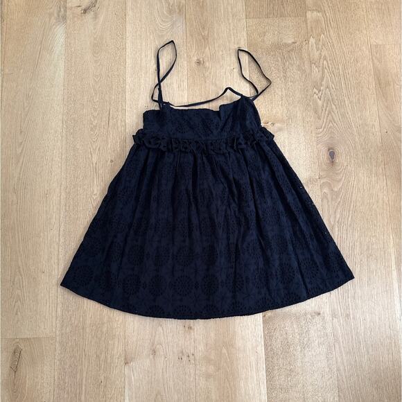 Tularosa Mini Dress Sleeveless Lacey Jen Size XS Black - Picture 1 of 5